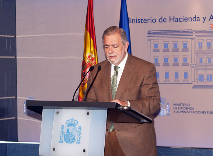 Imagen Montoro presidiendo la Comisión Nacional de Administración Local