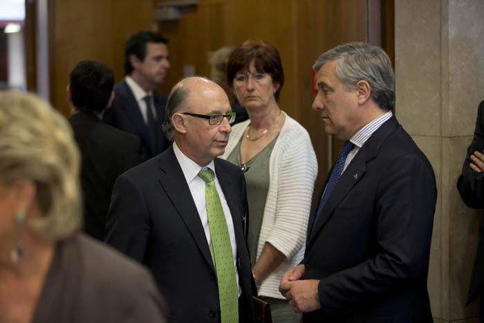 Imagen reunión Comisión Europea con el Gobierno de España